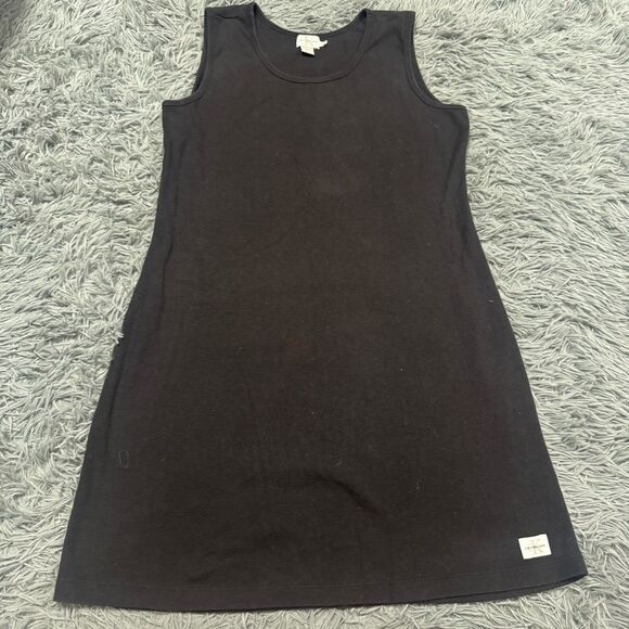Calvin Klein Black Sleeveless Dress Size Large - Picture 1 of 7